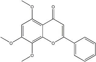 5,7,8-三甲氧基黄酮