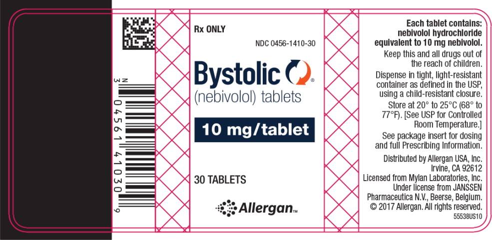 盐酸奈必洛尔片 nebivolol tablets/ bystolic 10mg(以c22h25f2no4计)