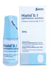 玻璃酸钠滴眼液 Hialid 0.1%
