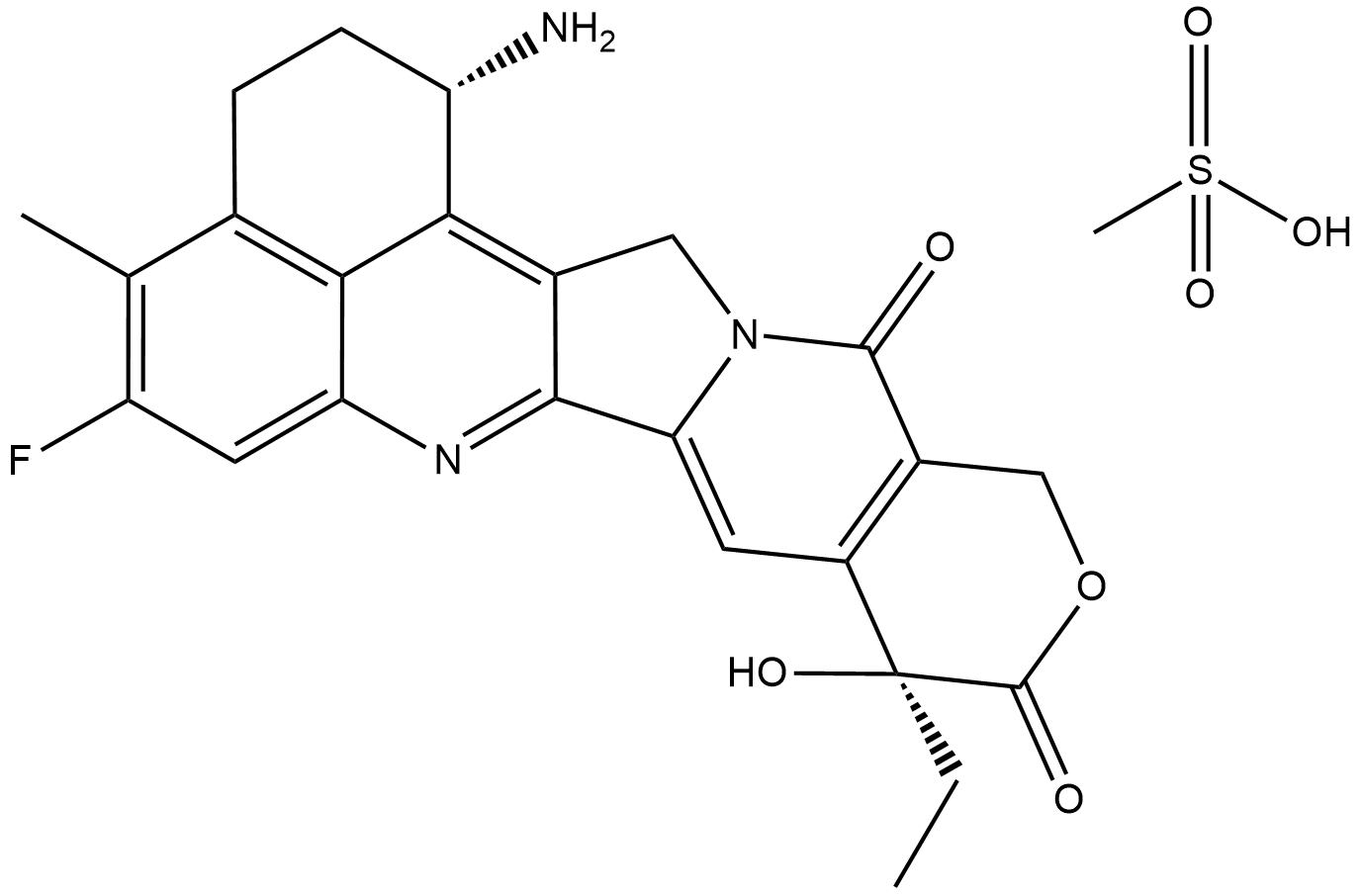 甲磺酸依喜替康 Exatecan Mesylate	169869-90-3