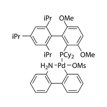 甲磺酸(2-二环己基膦基-3,6-二甲氧基-2',4',6'-三异丙基-1,1'-联苯)(2-氨基-1,1'-联苯-2-基)钯(II) / BrettPhos Pd G3
