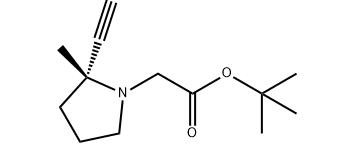	(2R)-2-乙炔-2-甲基-1-吡咯烷乙酸 1,1-二甲基乙酯
