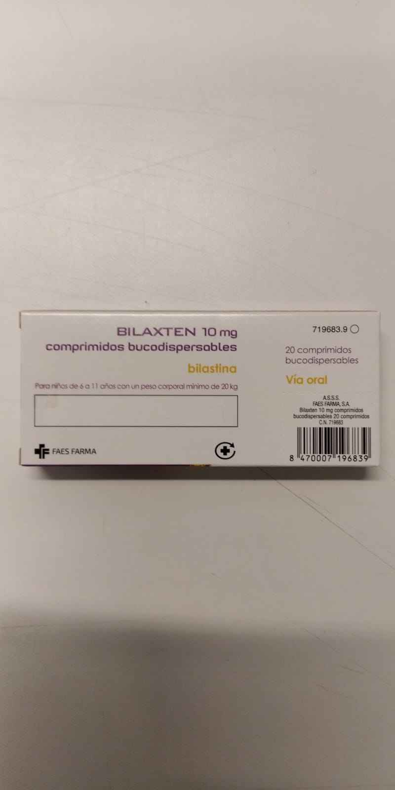 比拉斯汀口腔崩解片/ Bilastine Orally disintegrating Tablets/Opexa; Bilaxten; Antires; Bitosen