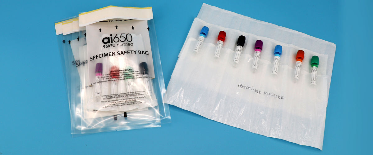 实验室 医疗样本安全包装 吸收袋 UN3373