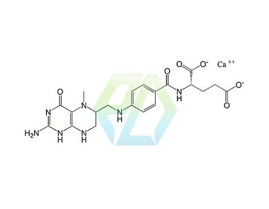 Folic Acid Tetrahydro N5-Methyl Impurity 4 (Calcium)  