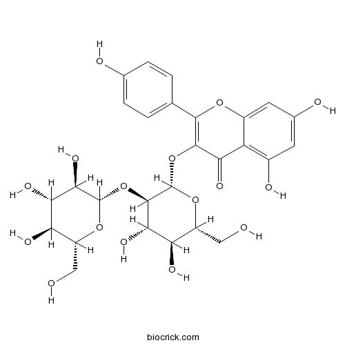 山奈酚3-O-beta-D-槐糖苷