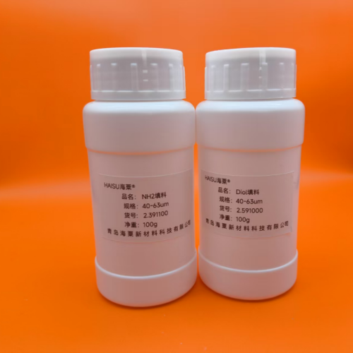 青岛海粟 球形硅胶填料 C18反相硅胶 多肽纯化分离 8μm 10μm 生产厂家
