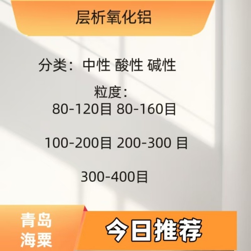 青岛海粟 柱层析氧化铝 提取纯化分离 100-200目 200-300目 300-400目 生产厂家