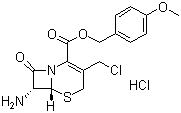 (6R,7R)-7-Amino-3-(chloromethyl)-8-oxo-5-thia-1-azabicyclo[4.2.0]oct-2-ene-2-carboxylic acid (4-methoxyphenyl)methyl ester hydrochloride