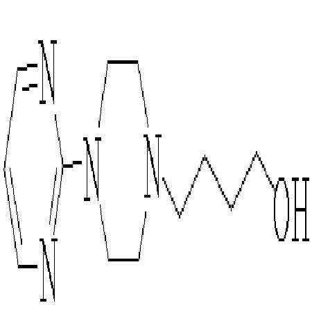 4-(4-(2-嘧啶基)-1-哌嗪基)-1-丁醇