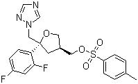 (5R-cis)-甲苯-4-磺酸 5-(2,4-二氟苯基)-5-(1H-1,2,4-三氮唑-1-基)甲基四氢呋喃-3-基甲基酯