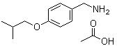 4-(2-甲基丙氧基)苯甲胺乙酸盐