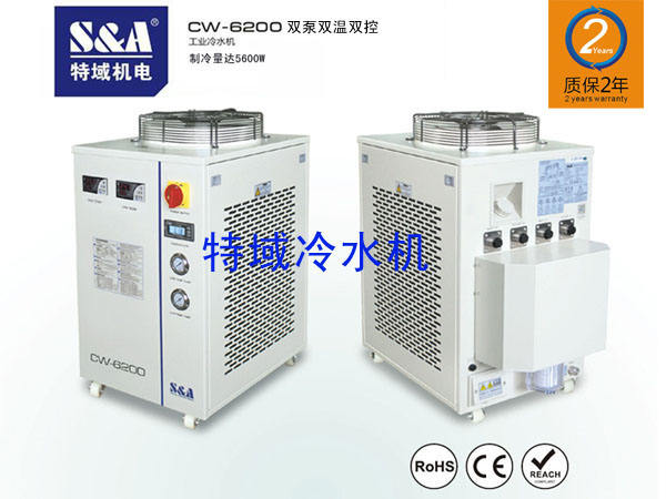 700W/1000W/1500W管板一体机当配特域双泵双温冷水机