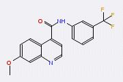 7-methoxy-N-(3-(trifluoromethyl)phenyl)quinoline-4-carboxamide