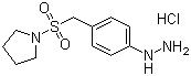 4-(1-吡咯烷基磺酰基甲基)苯肼盐酸盐