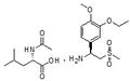 (S)-1-(3-乙氧基-4-甲氧基苯基)-2-(甲基磺酰基)乙胺 N-乙酰基-L-亮氨酸盐