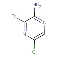 3-Bromo-5-chloropyrazin-2-amine