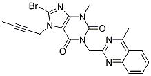 8-溴-7-(2-丁炔)-3-甲基-1-((4-甲基喹唑啉-2-基)甲基)-黄嘌呤