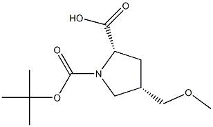 (2S,4S)-4-(甲氧基甲基)-1,2-吡咯烷二甲酸 1-叔丁基酯