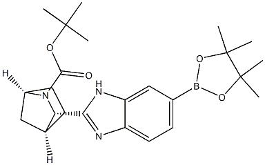 (1R,3S,4S)-3-[6-(4,4,5,5-四甲基-1,3,2-二氧杂环戊硼烷-2-基)-1H-苯并咪唑-2-基]-2-氮杂双环[2.2.1]庚烷-2-羧酸叔丁酯