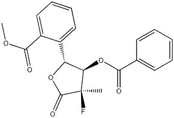 (2R)-2-脱氧-2-氟-2-甲基-D-赤式戊糖酸 gamma-内酯 3,5-二苯甲酸酯