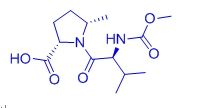 (5S)-N-(甲氧羰基)-L-缬氨酰-5-甲基-L-脯氨酸