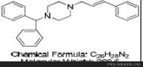 桂利嗪Cinnarizine杂质、原药、对照品。标准品