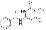 6 -[[（1S）-1-苯乙基]氨基] -3-丙-2-基-1H-嘧啶-2,4-二酮