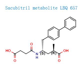 Sacubitril metabolite LBQ 657