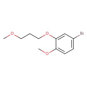 4-溴-1-甲氧基-2-(3-甲氧基丙氧基)苯