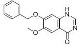 7-Benzyloxy-6-methoxyquinazolin-4-one 	