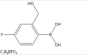 4-氟-2-(羟甲基)苯基硼酸
