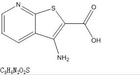 3-氨基噻吩[2,3-B]吡啶-2-羧酸