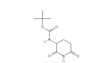 3-N-叔丁氧羰基氨基-2,6-二氧代哌啶 中间体