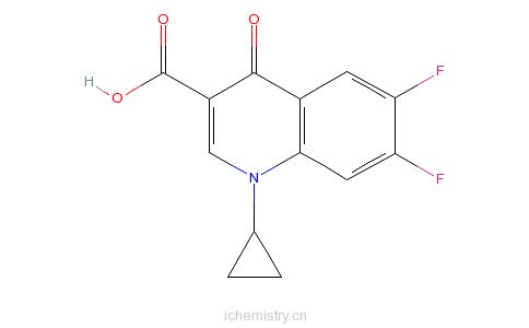 1-环丙基-6,7-二氟-1,4-二氢-4-氧代-3-喹啉甲酸 中间体