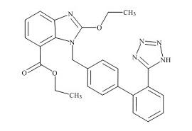 Candesartan Cilexetil EP Impurity A (Candesartan Ethyl Ester)杂质