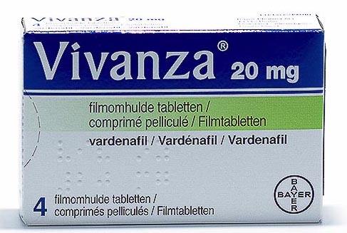 盐酸伐地那非片 Vivanza 20mg