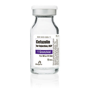 注射用头孢唑林钠 CEFAZOLIN SODIUM 1000mg（按 C14H14N8O4S3 计）/10ml