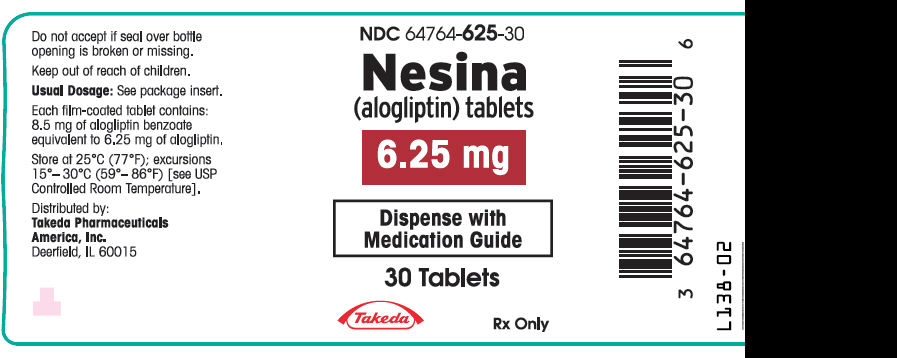 苯甲酸阿格列汀片 NESINA EQ 6.25MG BASE