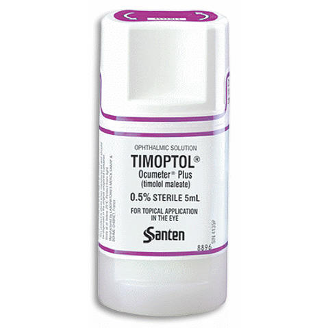 马来酸噻吗洛尔滴眼液 Timolol Maleate EyeDrops/TIMOPTOL 0.5%（5ml）