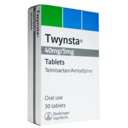 替米沙坦氨氯地平片 Twynsta 40mg/5mg