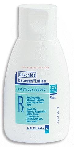 地奈德洗剂 DesonideLotion/DESOWEN 0.05%(100ml)