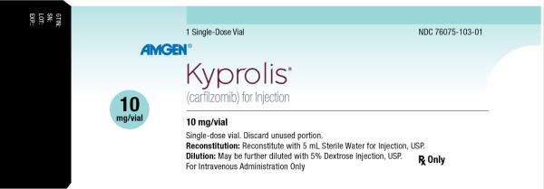 注射用卡非佐米 Carfilzomib for Injection/KYPROLIS 10MG/VIAL