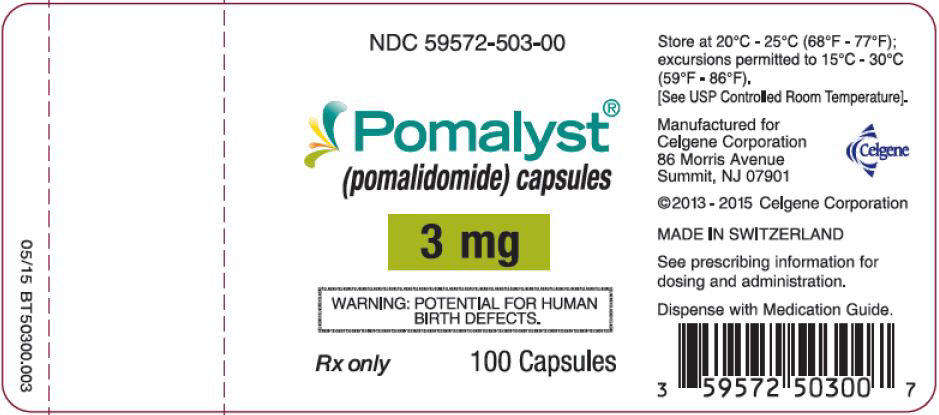 泊马度胺胶囊 Pomalyst® 3mg