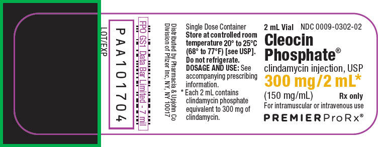 克林霉素磷酸酯注射液 ClindamycinInjection/Cleocin Phosphate EQ 150MG BASE/ML（300mg/2ml）