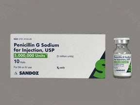 注射用青霉素钠 Penicillin G sodium for Injection 5,000,000 UNITS/VIAL