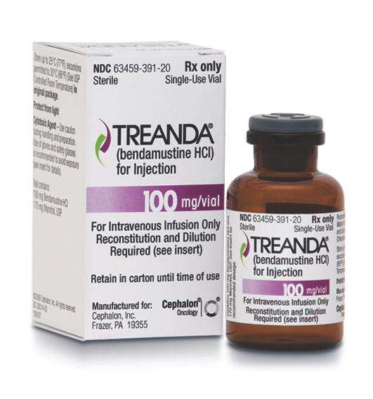 注射用盐酸苯达莫司汀 Treanda 100mg