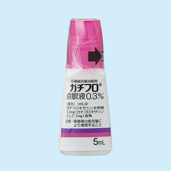 加替沙星滴眼液 Gatifloxacin Eye Drops/GATIFLO 0.3%(5ml:15mg)