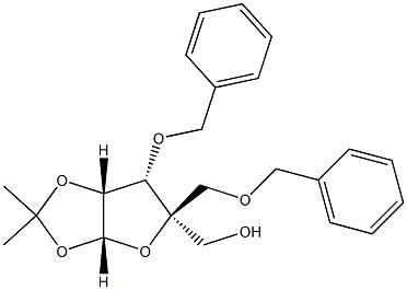 β-L-Lyxofuranose, 1,2-O-(1-methylethylidene)-4-C-[(phenylmethoxy)methyl]-3-O-(phenylmethyl)