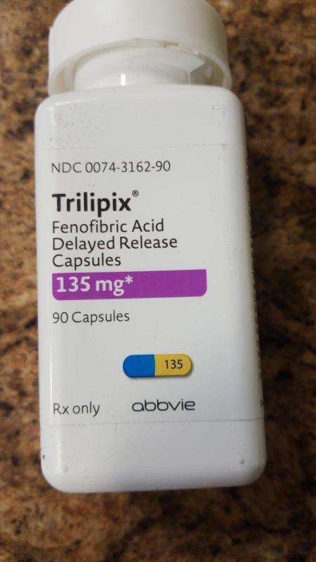 非诺贝特胆碱缓释胶囊TriliPix 参比制剂